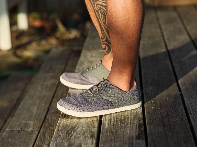OLUKAI Nohea Moku Men's No Tie Boat Shoes, Breathable & Quick Dry Mesh, Effortless Design & Barefoot Wearability, All-Day Comfort & Support, Charcoal/Clay, 9.5 - Image 5